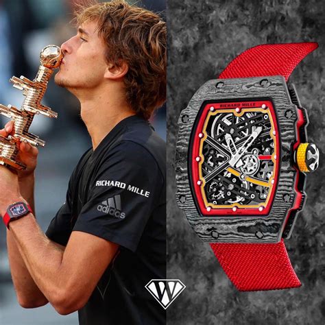 richard mille thinest watch|richard mille alexander zverev.